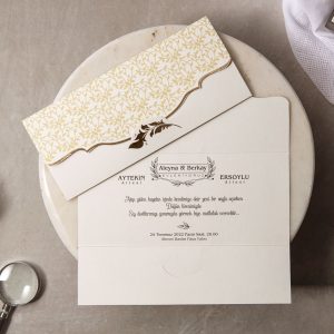 Wedding Davetiye 8452